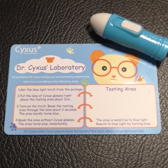 NEW Cyxus Blue Light Filter Glasses (set) for Kids - Picture 7 of 8